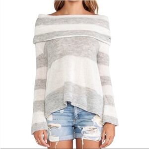 FREE PEOPLE Lulu Rugby Stripe Sweater